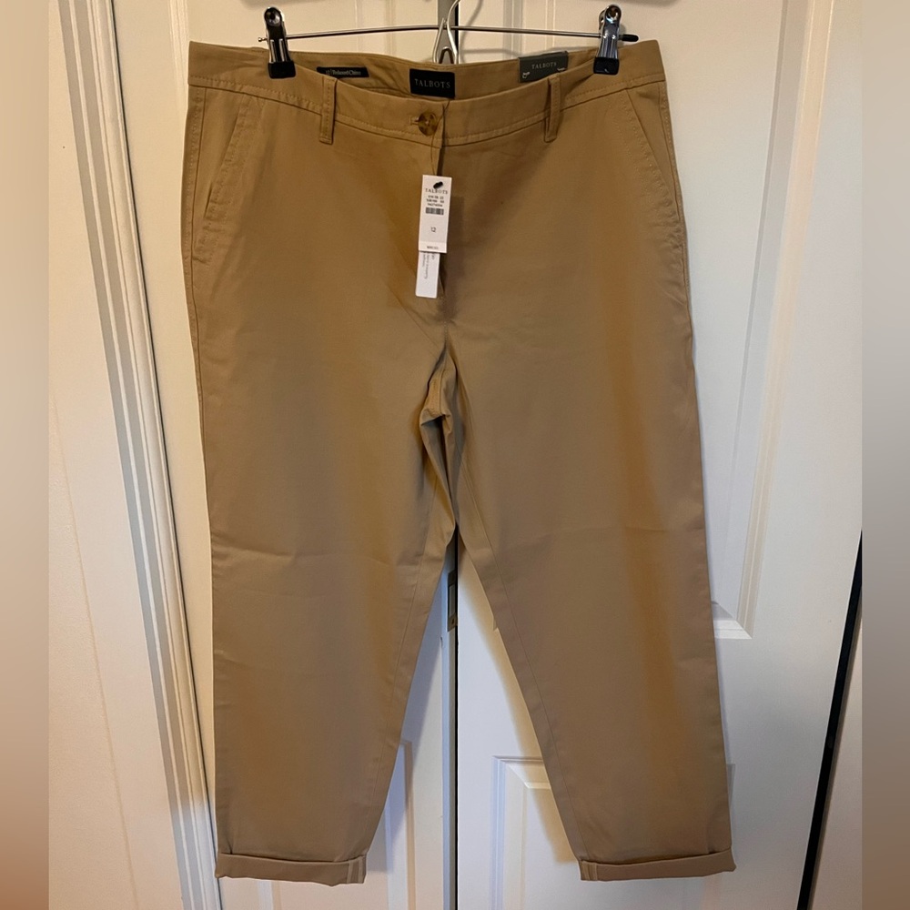 Talbots Women’s Relaxed Khaki Chinos